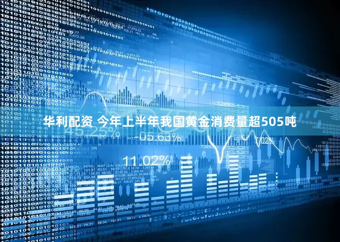 华利配资 今年上半年我国黄金消费量超505吨
